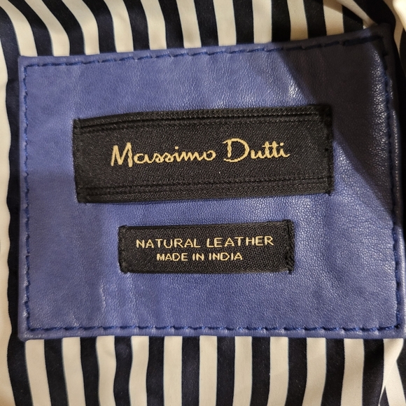 Massimo Dutti leather jacket (lamb leather) - Picture 5 of 8